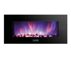 Chimenea eléctrica en LED multicolor - Black Kamin 480