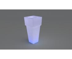 Maceta grande luminosa Soldy 107cm