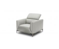 Sillón de diseño con reposacabezas regulable - Akano