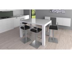 Flexy - Mesa de comedor alta con largueros