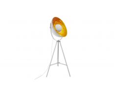 Lámpara de pie color blanco y oro – Aden