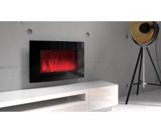 Chimenea eléctrica redondeada LED multicolor - Black Kamin Curve 510