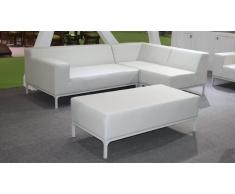 Conjunto sofá + puf interior / exterior Saint-Tropez