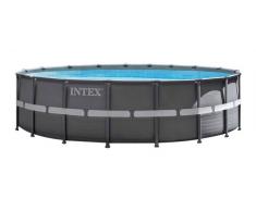 INTEX Piscina de PVC Intex Ultra Frame 549x132 cm Set Depuradora Arena 28332