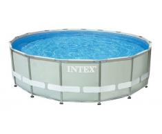 INTEX Piscina de PVC Intex Ultra Frame 488x122 cm Set Depuradora Arena 28324
