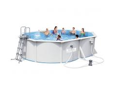 BESTWAY Piscina Desmontable de Acero Bestway Hydrium Oval 500x360x120 cm /M2