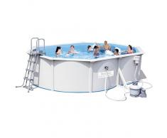 BESTWAY Piscina Desmontable de Acero Bestway Hydrium Oval 500x360x120 cm /M1