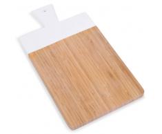 Tabla de cortar de bambú blanco