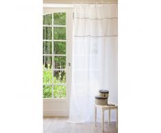 Cortina de nudos de lino blanco 140 x 250 cm HABSBOURG