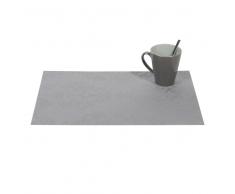 Mantel individual gris 30 x 40 cm RUBENS