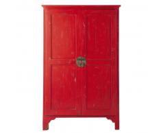 Armario de mango macizo rojo An. 115 cm Grenade