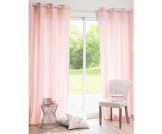 Cortina de algodón rosa 135 x 250 cm GALANTE