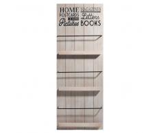 Organizador de pared de madera 30 x 81 cm HOME