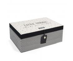Joyero con espejo Al. 9 cm BLACKSTAGE MELI
