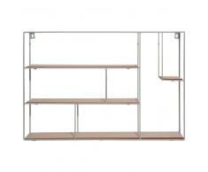 Organizador de pared de imitación a madera GARDEN