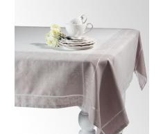 Mantel de tela gris 170 x 170 cm PALACE