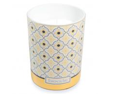 Vela perfumada de cristal Al. 13 cm YELLOW SUMMER