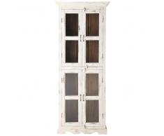 Vitrina de mango blanca An. 80 cm Avignon