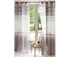 Cortina de ojales beis 140 x 250 cm MACMAHON