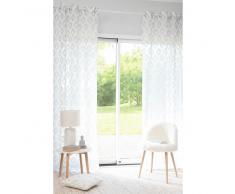 Cortina de ojales gris 140 x 250 cm CYCLADES