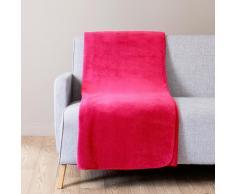 Manta suave fucsia 150 x 230 cm CHALEUR