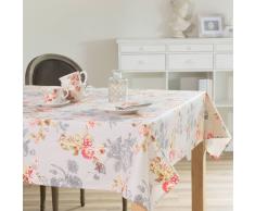 Mantel engomado de flores de lino 140 x 250 cm COMTESSE