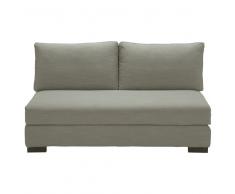 Banco modulable de 2 plazas gris claro Terence