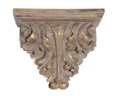 Repisa de pared dorada MILORD