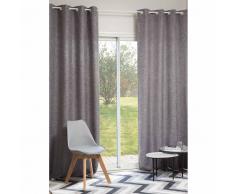 Cortina de ojales gris 140 x 250 cm LARY