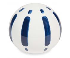 Bola decorativa de dolomita blanca y azul ESCALES