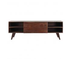 Mueble de TV vintage de madera maciza de palo rosa An. 160 cm Soho