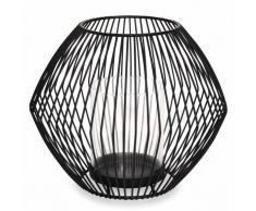 Candelabro de metal negro LULEA