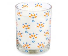 Vela perfumada en vaso Al. 10 cm CAPRI