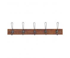 Colgador con 5 ganchos en metal L.89 cm PHOENIX