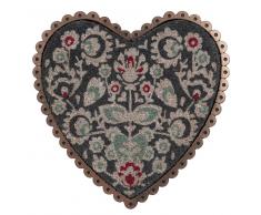 Felpudo corazón de fibra de coco 50 x 50 cm MAGDALENA