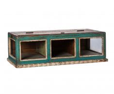 Especiero antiguo turquesa