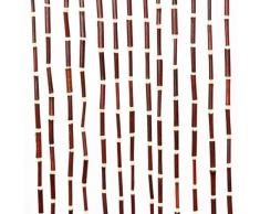 Luance 190 - Cortina de perlas de madera de bambú (36 x 90 x 220 cm)