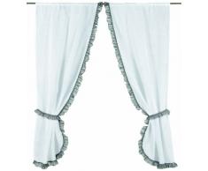 Linder 0169 /10/90162/501 - Cortina, color blanco / gris