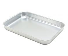 Chef Set Bandeja de horno, color plateado, 470 x 355 x 20 mm