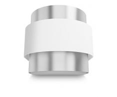 Philips myLiving Drava - Aplique, LED, iluminación interior, luz blanca, metal, sintético, color blanco