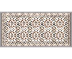 Vilber Gran Chef Tanger Alfombra, Vinilo, Marrón, 50x140x0.2 cm