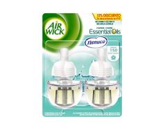 Air Wick Ambientador Eléctrico Recambio Duplo Nenuco, 2 x 19 ml - Total: 38 ml