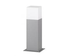 WOFI lámpara de pie al aire libre line, 1-lámpara de techo, Serie Sutter, máximo 40 W 230 V 1 x E27, 30 x 12 cm, gris 3628,01,50,0300