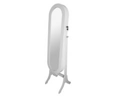 Premier Housewares 2403041 - Organizador de joyas para armario, color blanco