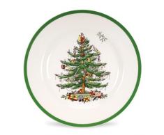 Spode - Plato con diseño de árbol de navidad (27 cm)