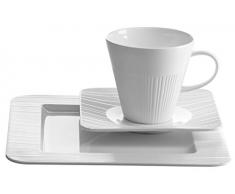 Josef Mäser Verso Serie Linaria - Juego de café (18 piezas), diseño fino