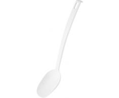 Fackelmann Food & More - Cucharón para servir, color blanco