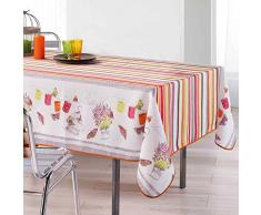 Le Jardin Des Cigales - 3001328, Mantel Rectangular , 150 X 240 Cm , Guinguette , Tacto Soft