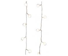 Brauns-Heitmann 87413 - Cadena de luces LED para exteriores (20 bombillas, luz blanca cálida)