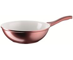 Josef Mäser Domestic TOP Selection 812361 Himalia - Sartén wok (30 cm, aluminio fundido, con revestimiento de cerámica ILAG suizo, 1,8 mm)